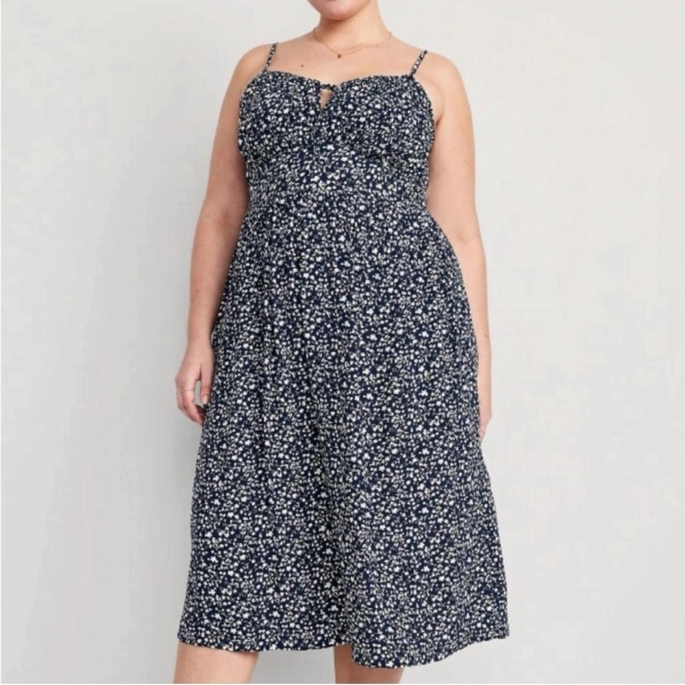 Floral midi dress